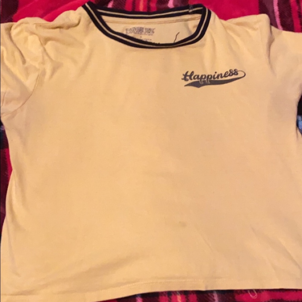 Peanuts Snoopy semi crop top